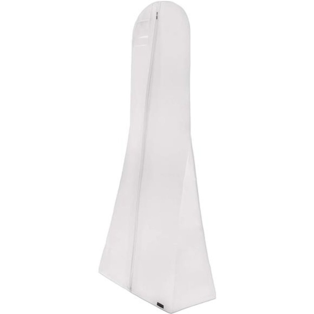 Large Wedding Dress Garment Bag Cover - 72" x 24" with Extra Wide Gusset 32"
